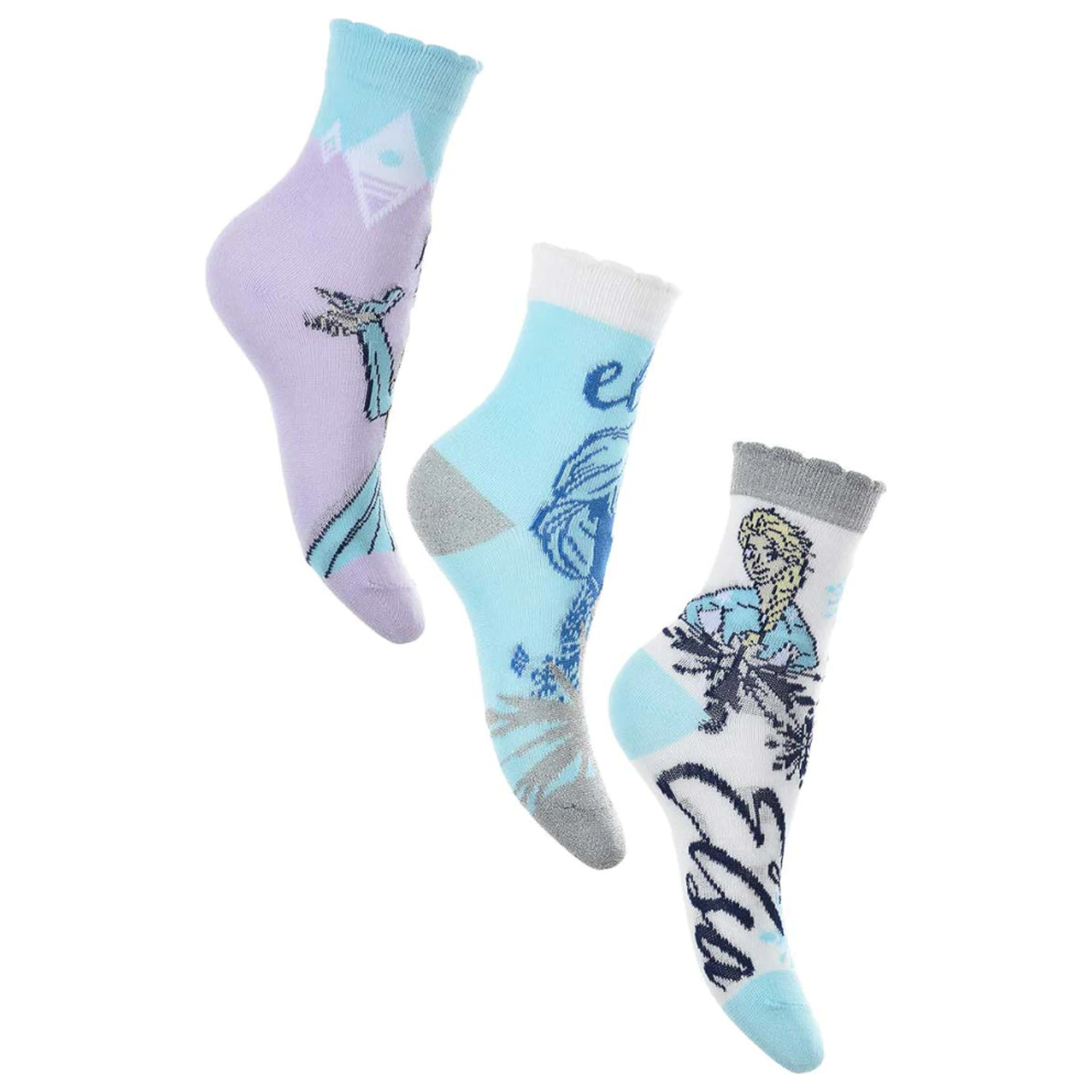Disney Frozen Ice Kingdom detské ponožky 31/34 produktová fotografia