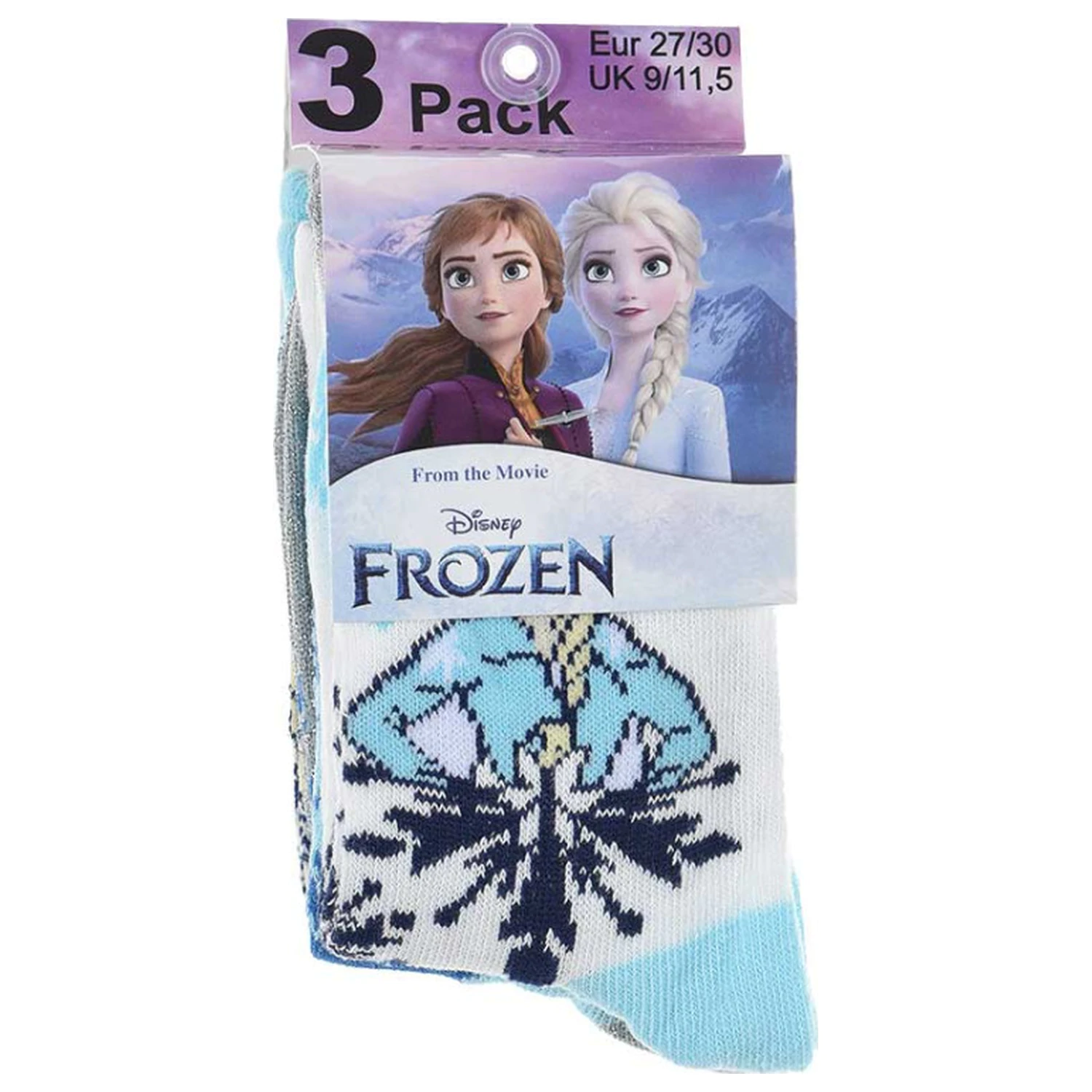 Disney Frozen Ice Kingdom detské ponožky 31/34 produktová fotografia