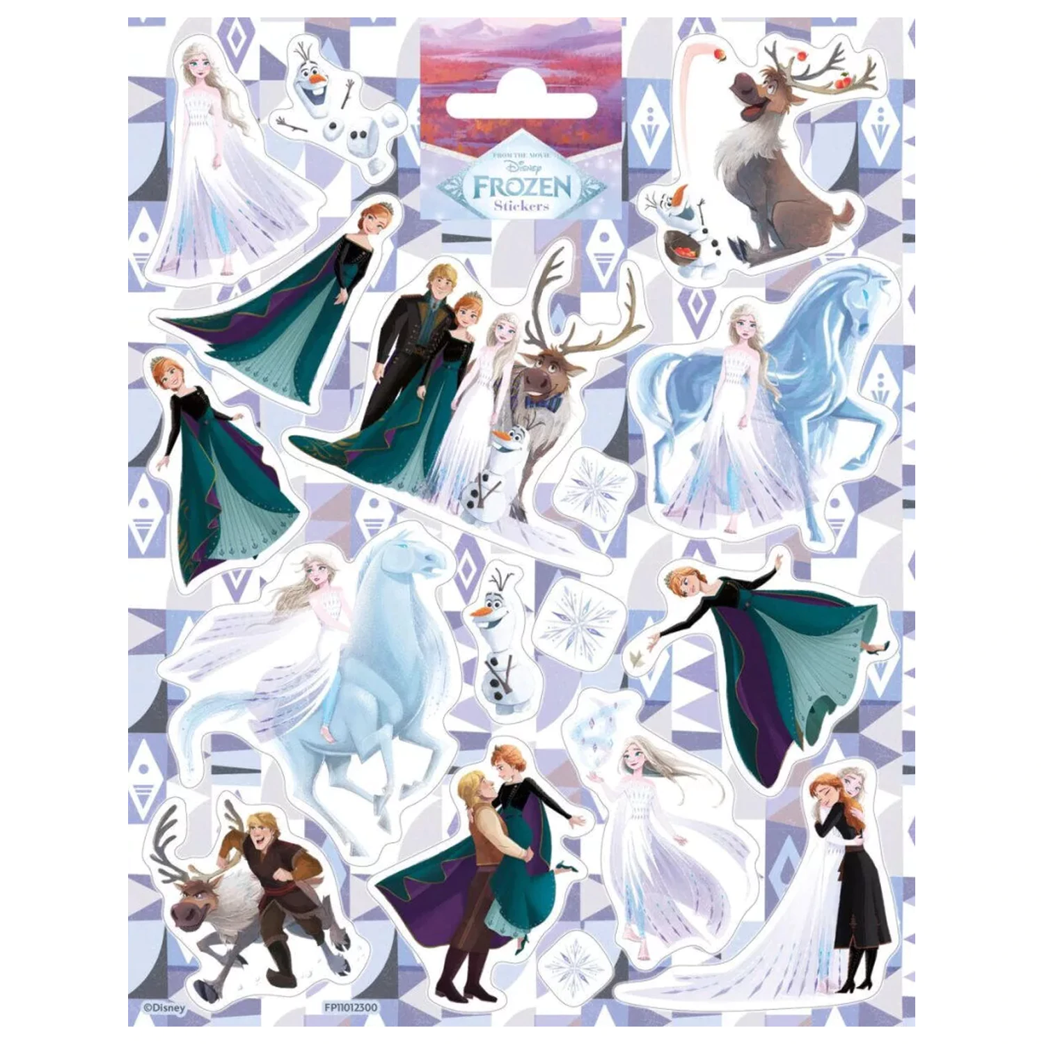 Disney Frozen ľadová nálepka produktová fotografia