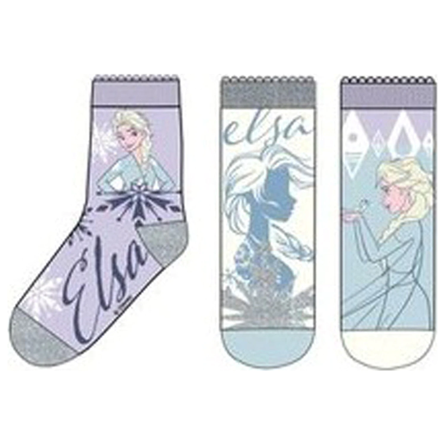 Disney Frozen Icy Elsa detské ponožky 31/34 produktová fotografia