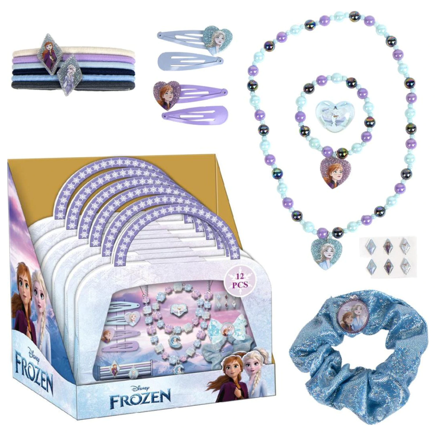 Disney Frozen Journey Súprava vlasových doplnkov a šperkov, 15 ks produktová fotografia