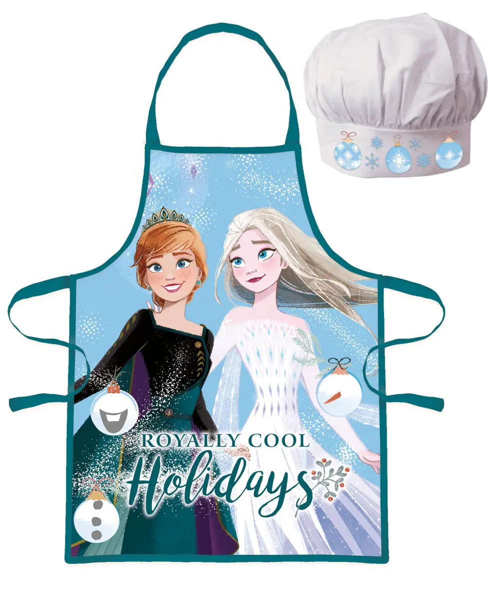 Disney Frozen Vianočná detská zástera 2-dielna súprava produktová fotografia