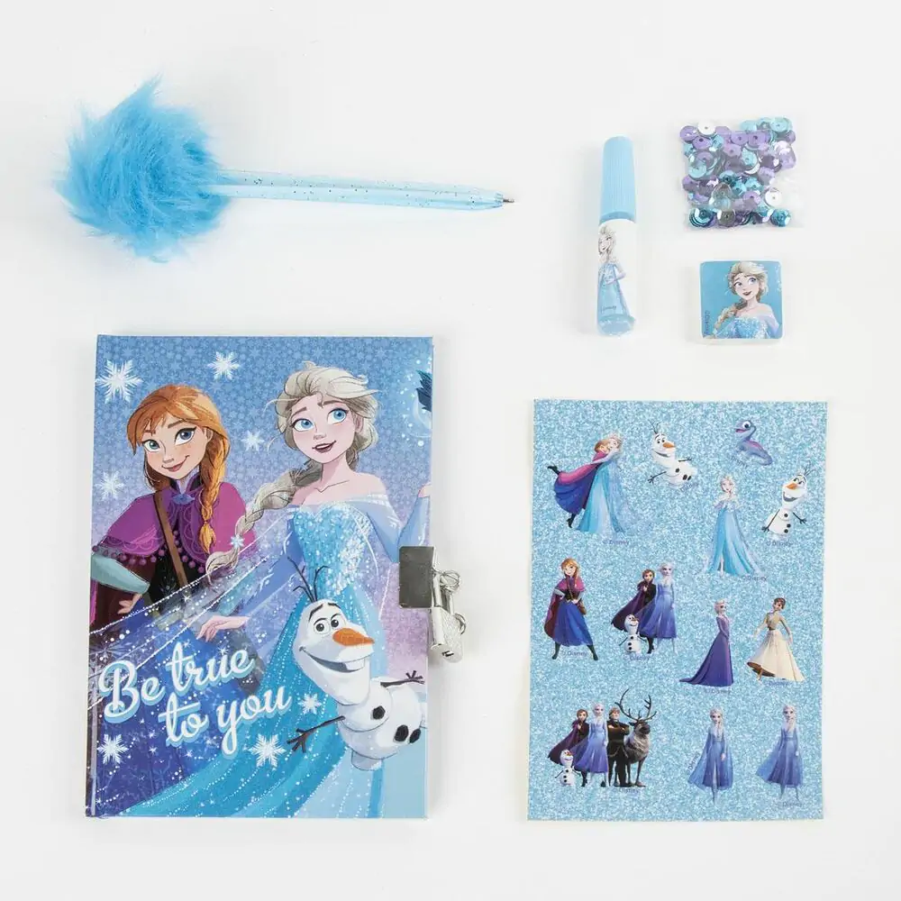 Disney Frozen diár set produktová fotografia
