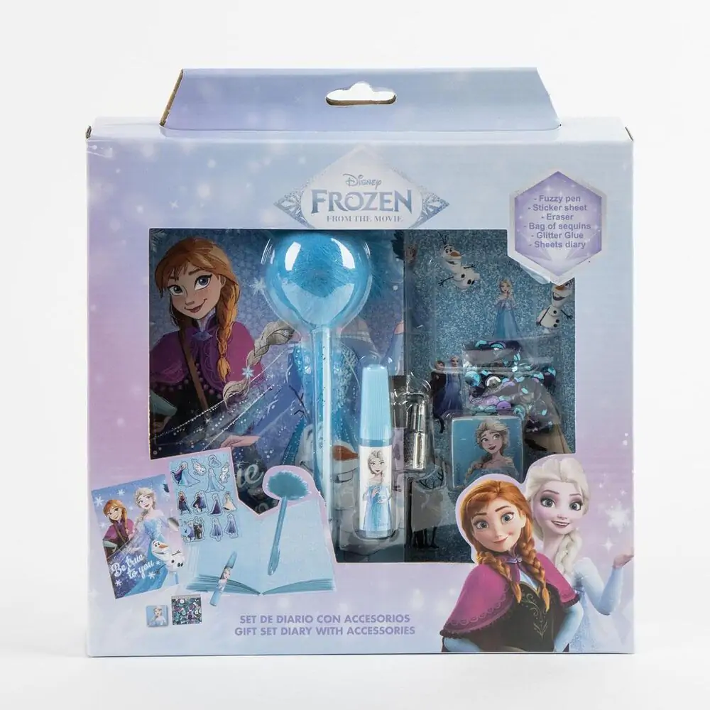Disney Frozen diár set produktová fotografia