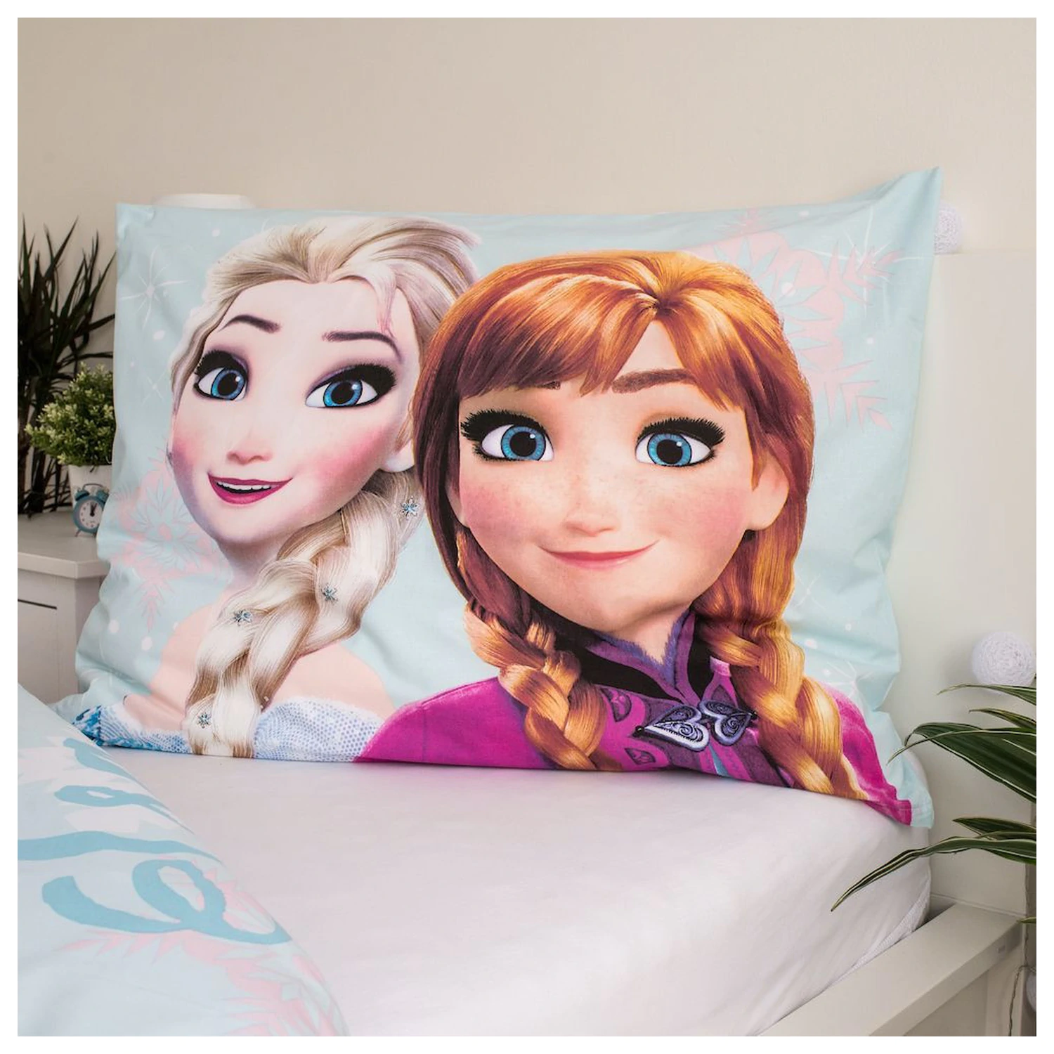 Disney Frozen svetlomodrá obliečka na perinu produktová fotografia