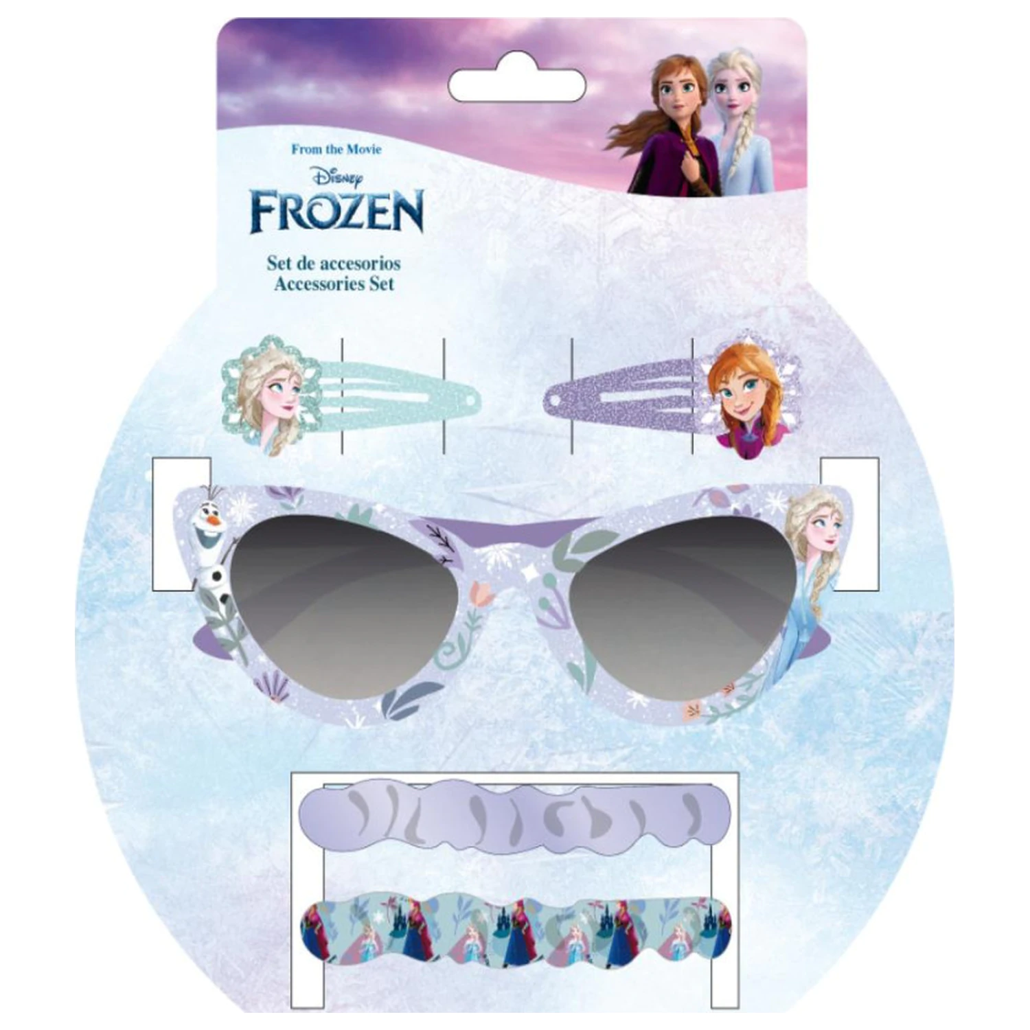 Disney Frozen Magické slnečné okuliare a súprava vlasových doplnkov produktová fotografia