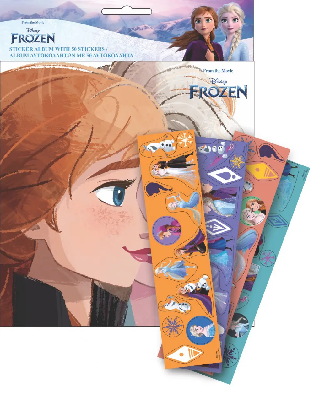 Disney Frozen album na nálepky s 50 nálepkami produktová fotografia