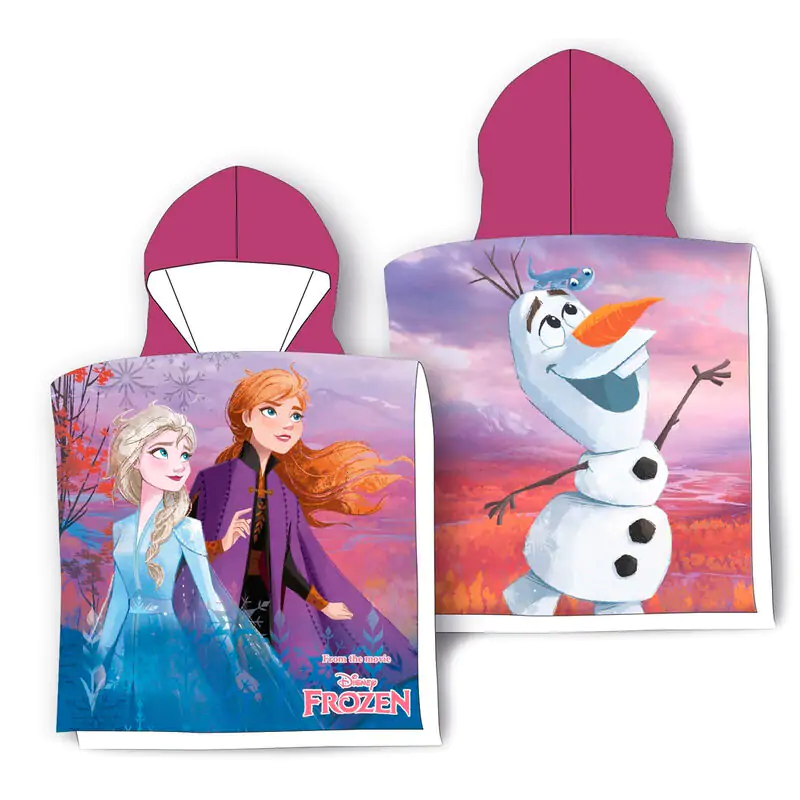 Disney Frozen mikrovláknový poncho törülköző, 70 cm termékfotó