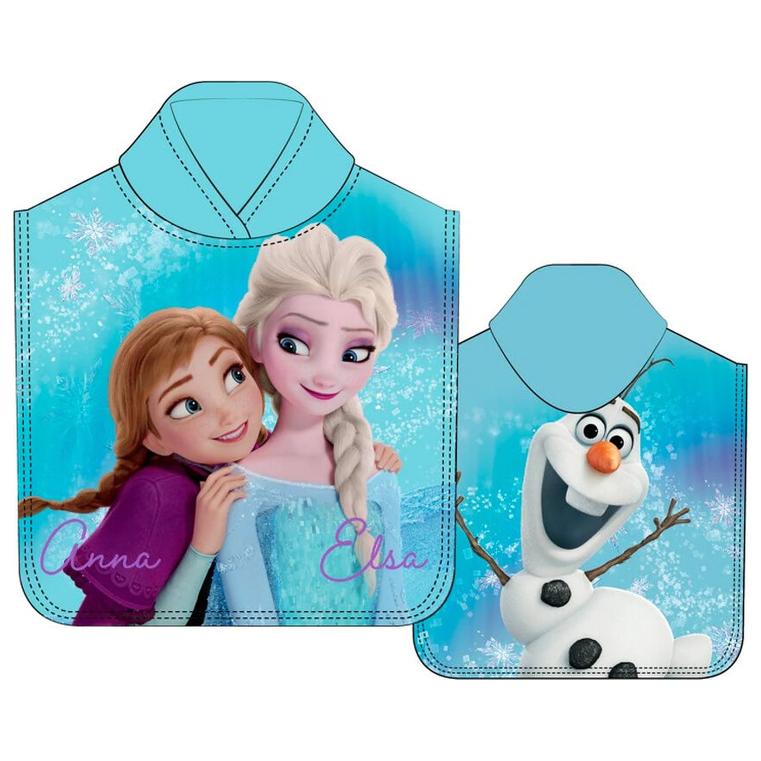 Disney Frozen pončo uterák z mikrovlákna produktová fotografia
