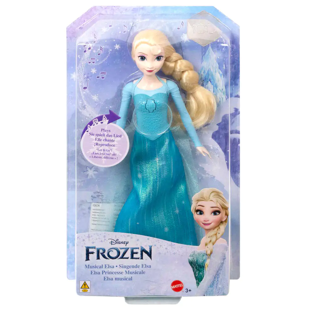 Disney Frozen Musical Elsa bábika produktová fotografia