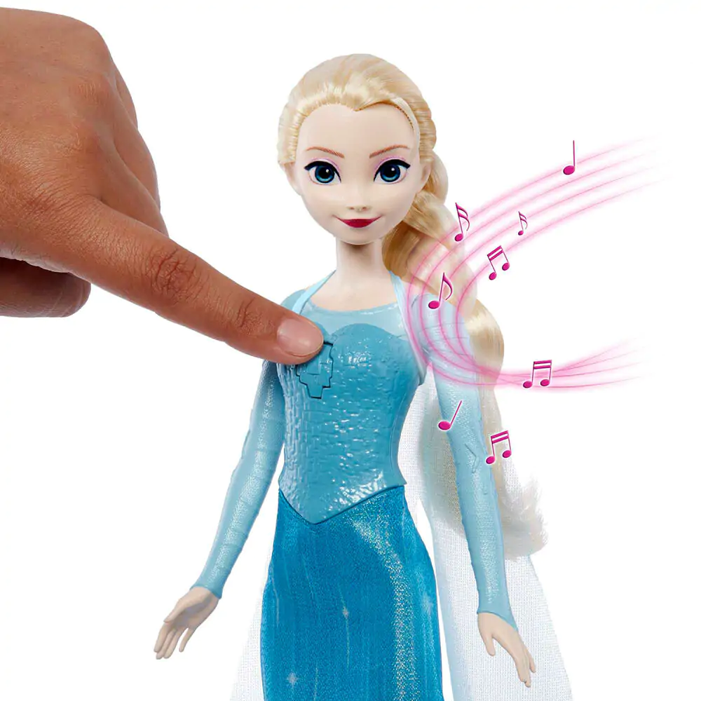 Disney Frozen Musical Elsa bábika produktová fotografia
