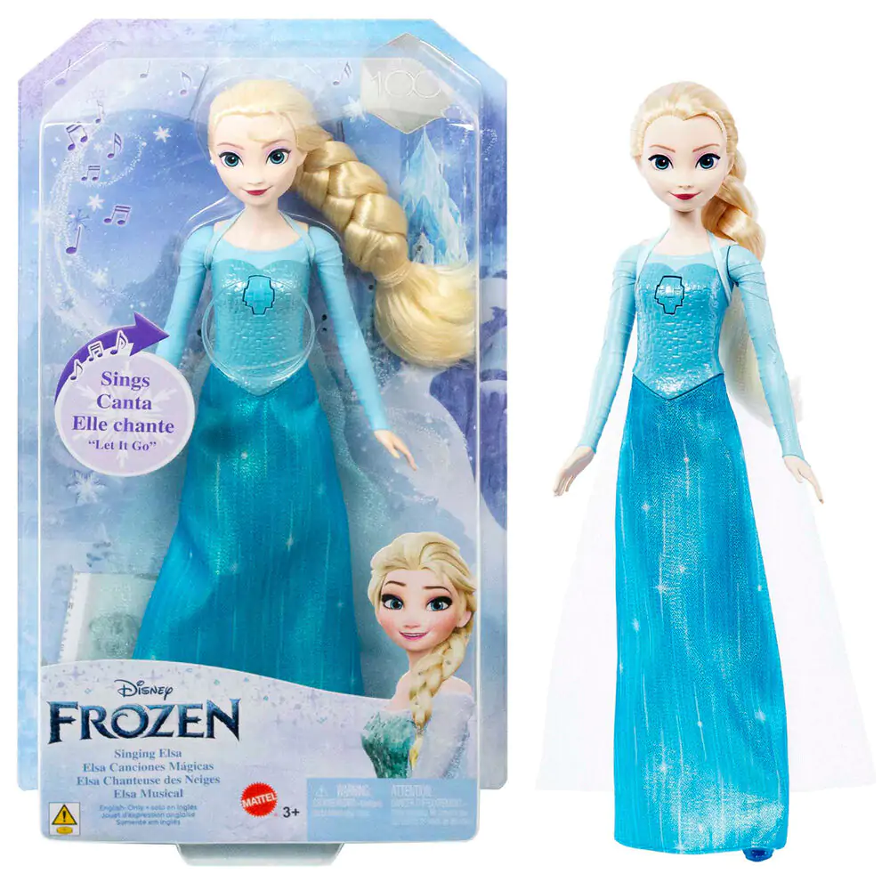 Disney Frozen Musical Elsa bábika produktová fotografia