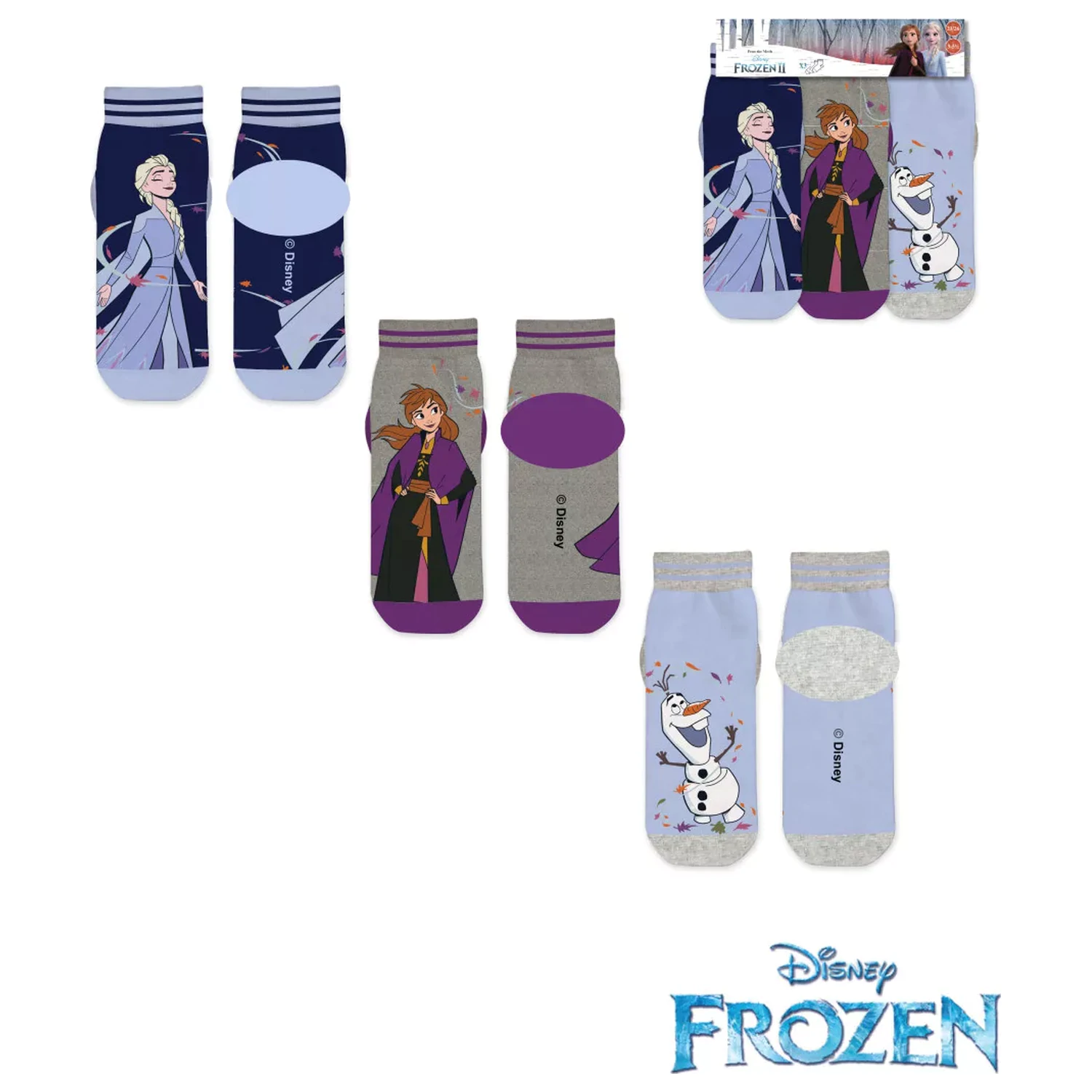 Disney Frozen Mythic detské tajné ponožky 31/34 produktová fotografia