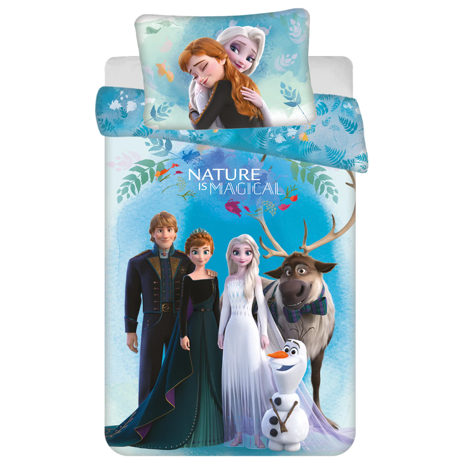Disney Frozen Nature is Magical Detský poťah na perinu pre batoľatá produktová fotografia