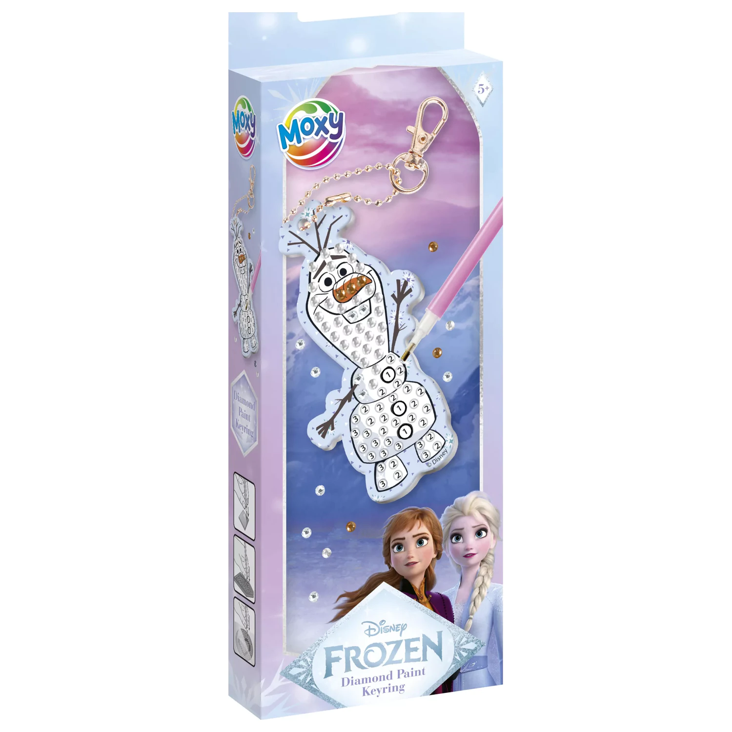 Disney Frozen Olaf Diamond Painting Súprava na výrobu kľúčenky produktová fotografia