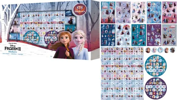 Disney Frozen Obrovská súprava nálepiek 575 kusov produktová fotografia