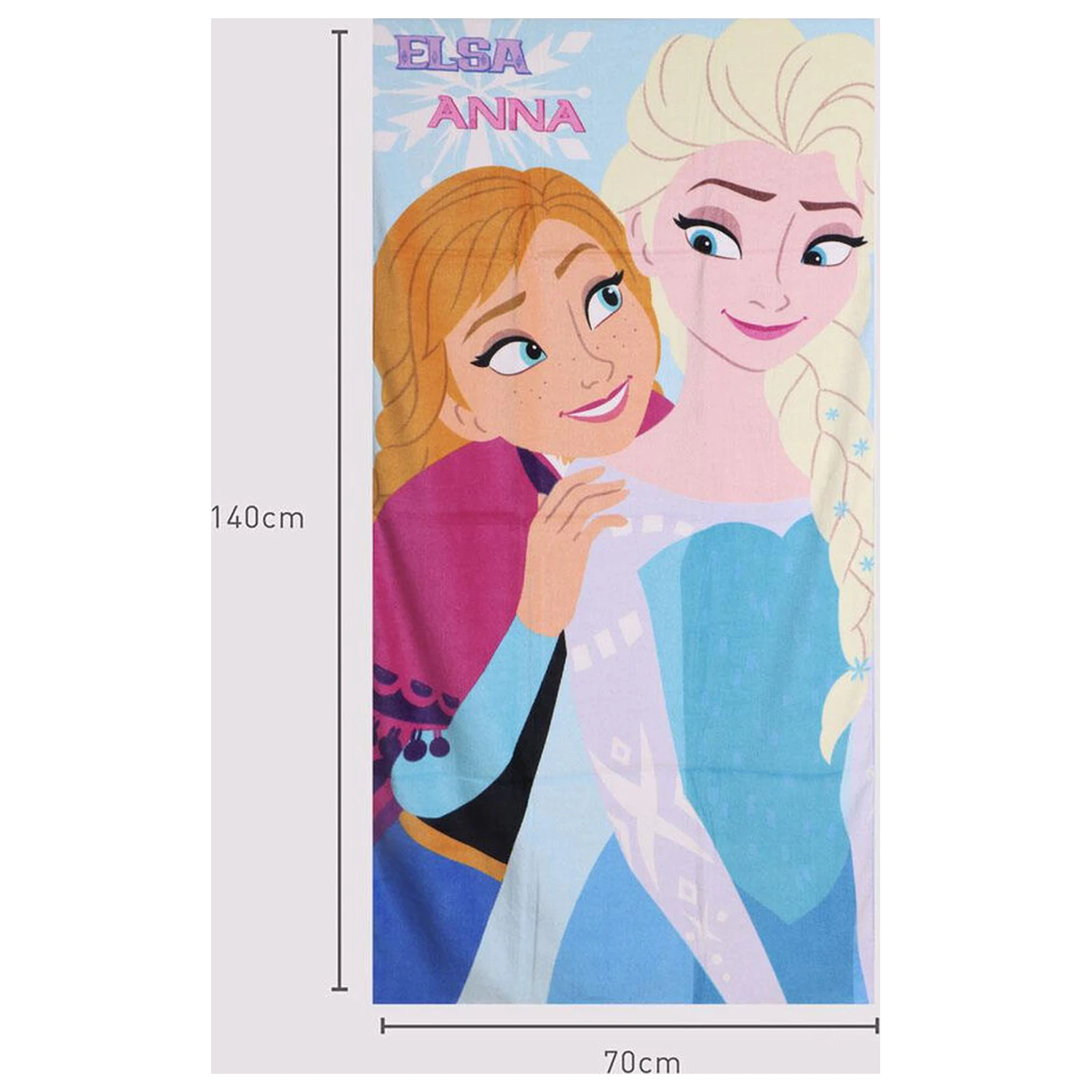 Disney Frozen bavlnená plážová osuška produktová fotografia