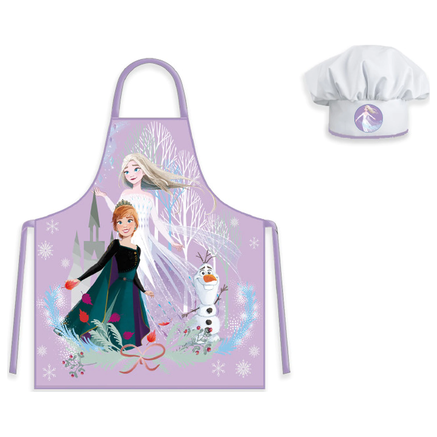Disney Frozen Fialová Jeseň Detská zástera, súprava 2 kusy produktová fotografia