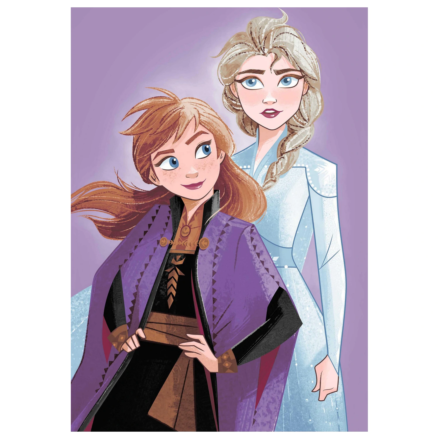 Disney Frozen Fialová deka produktová fotografia