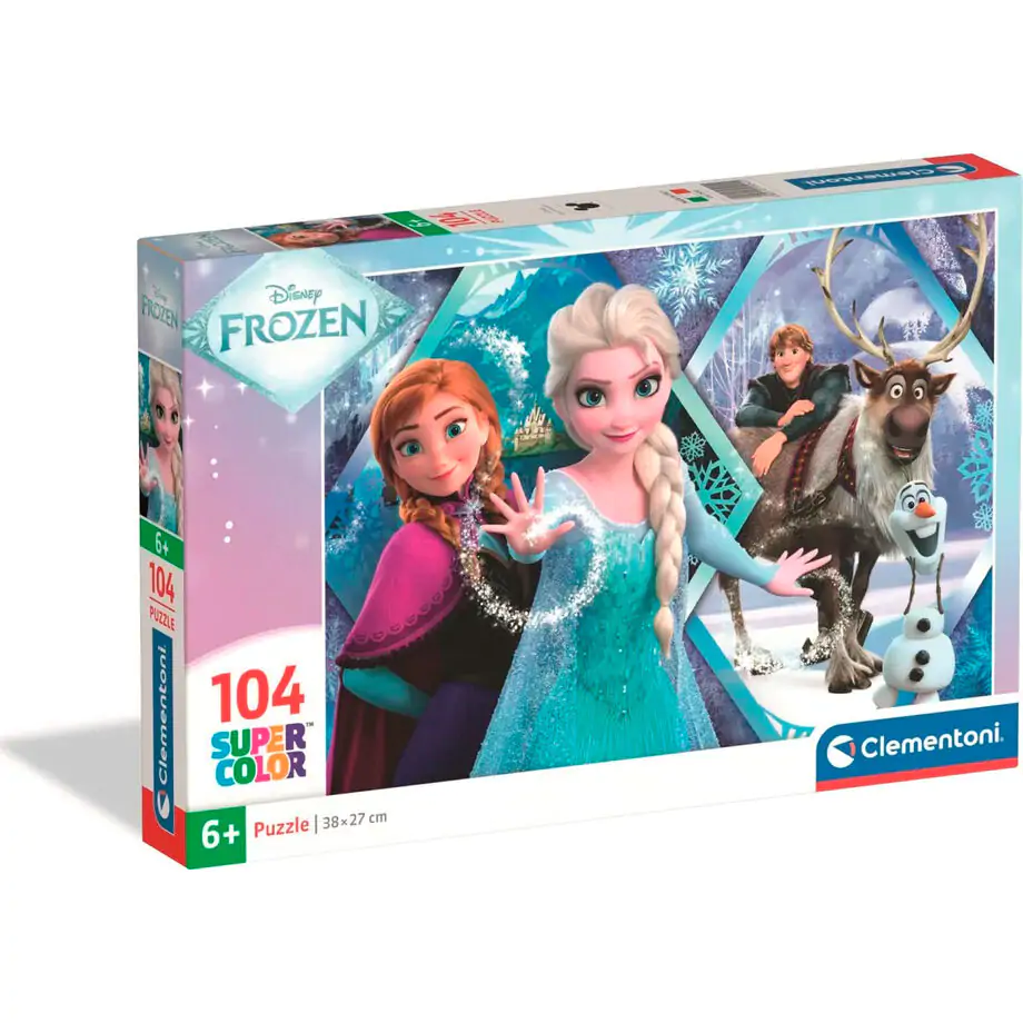 Disney Frozen puzzle 104 dielikov produktová fotografia