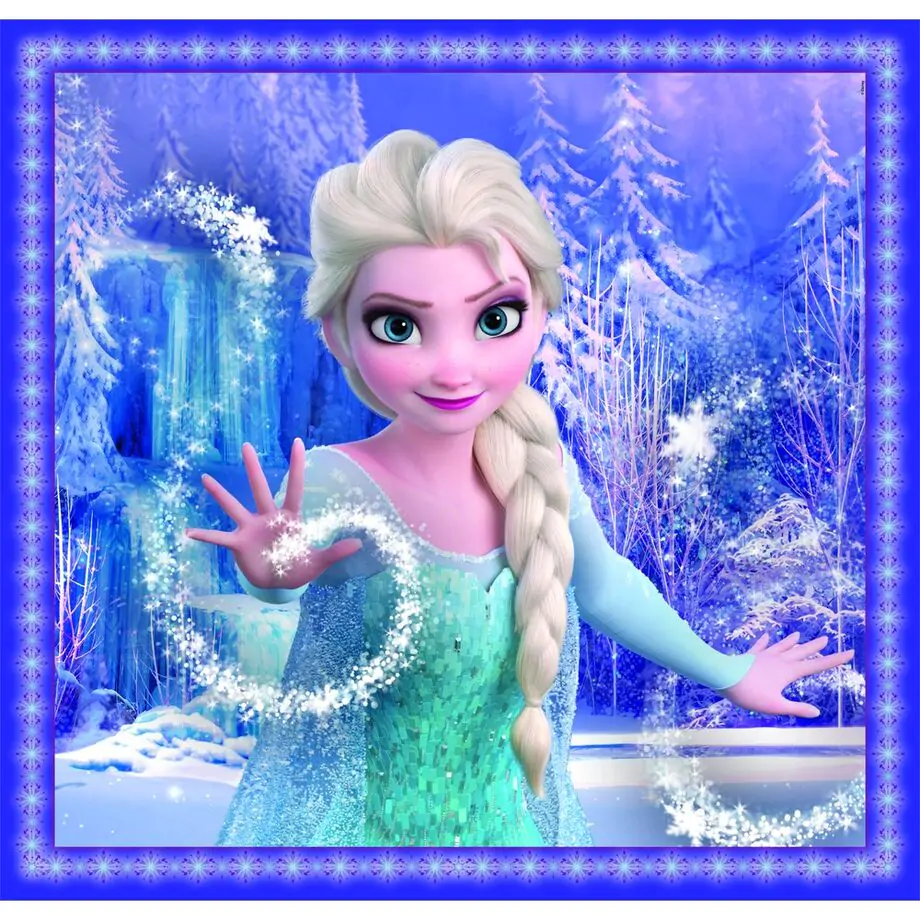 Disney Frozen puzzle 3x48 dielikov produktová fotografia