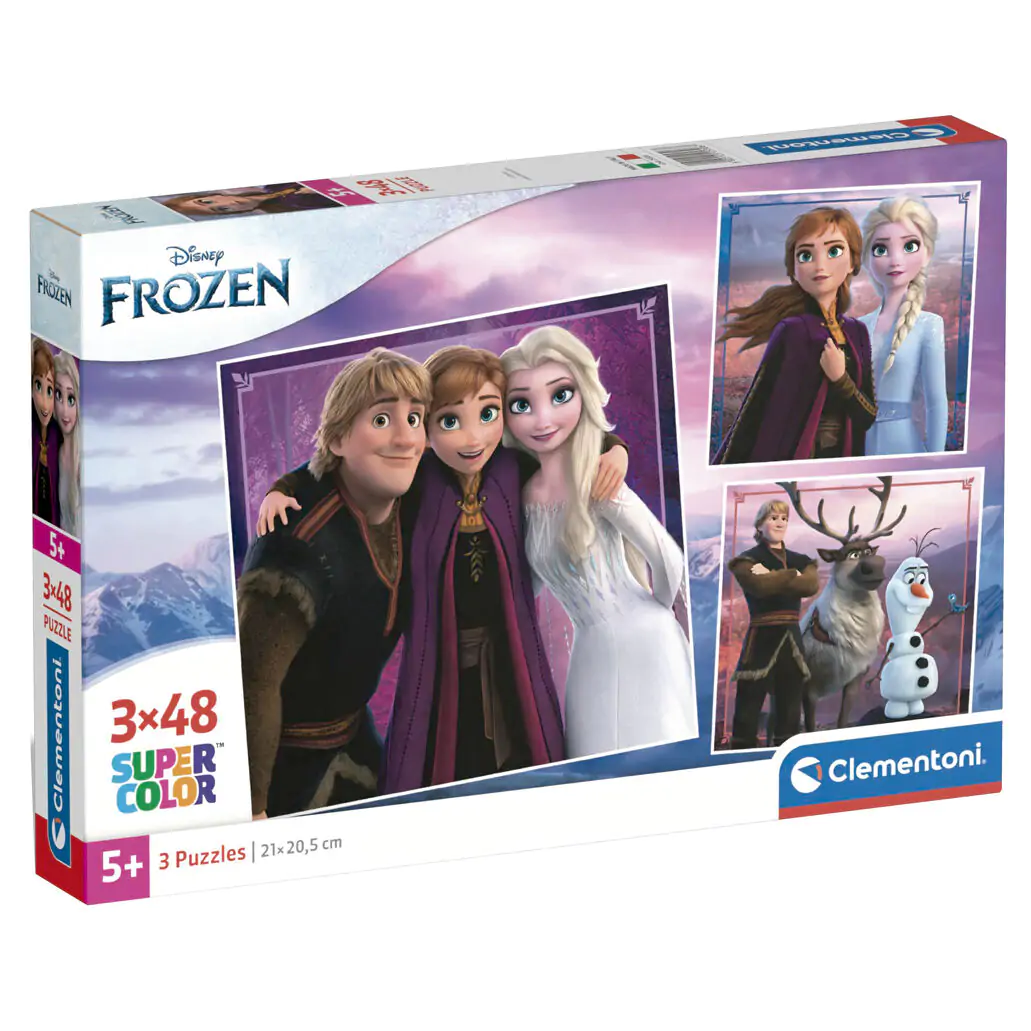 Disney Frozen puzzle 3 x 48 dielikov produktová fotografia