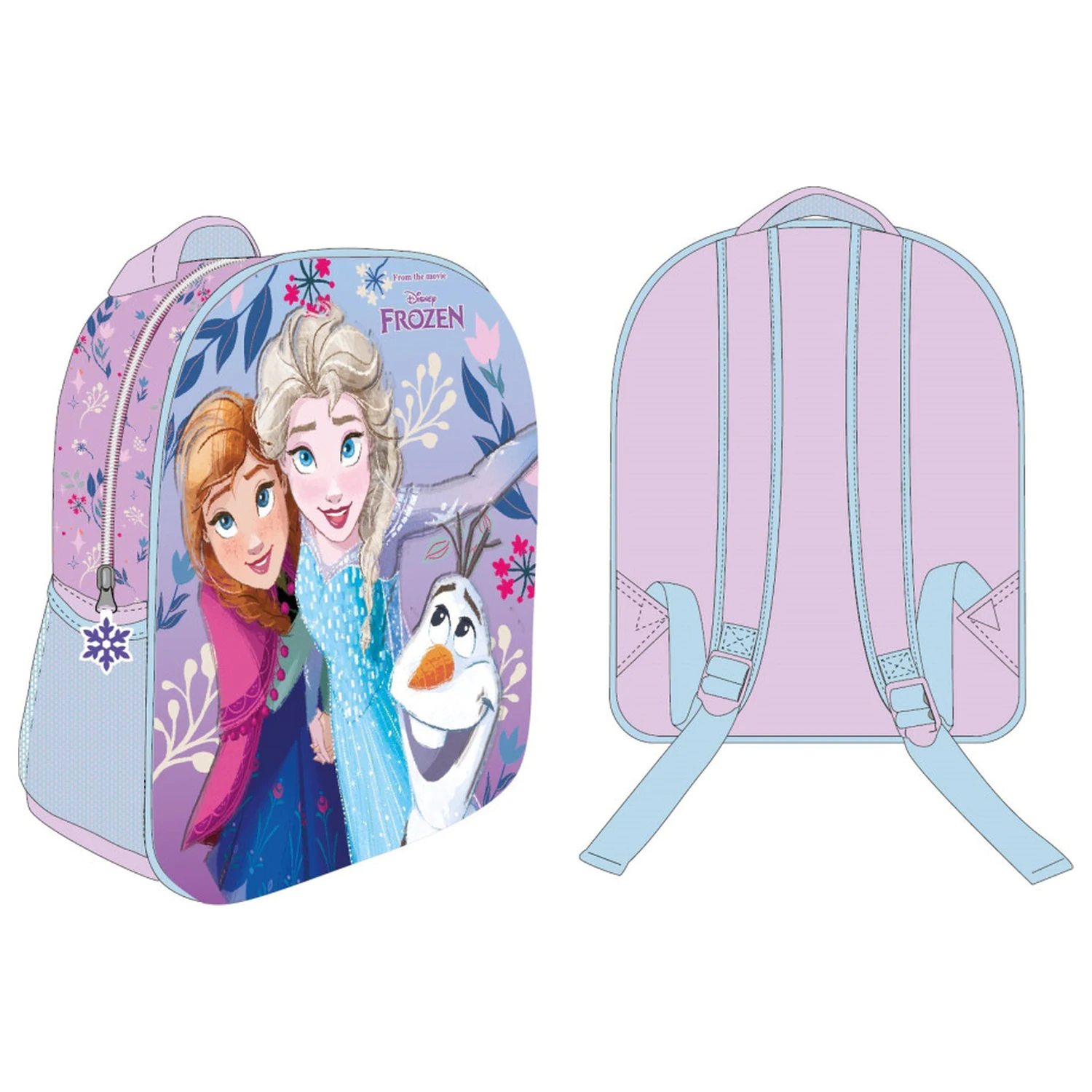Disney Frozen Sisters of Snow Deluxe 3D Batoh, Taška 30 cm produktová fotografia