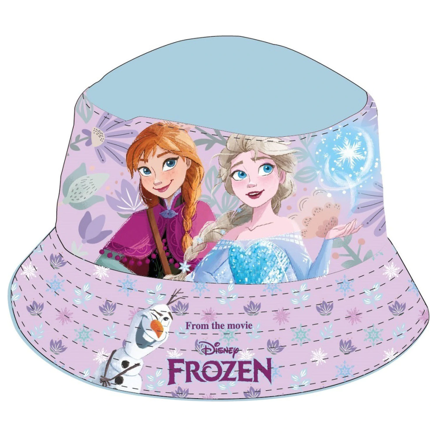 Disney Frozen Sisters of Snow Detský klobúk s okrajom 54 cm produktová fotografia