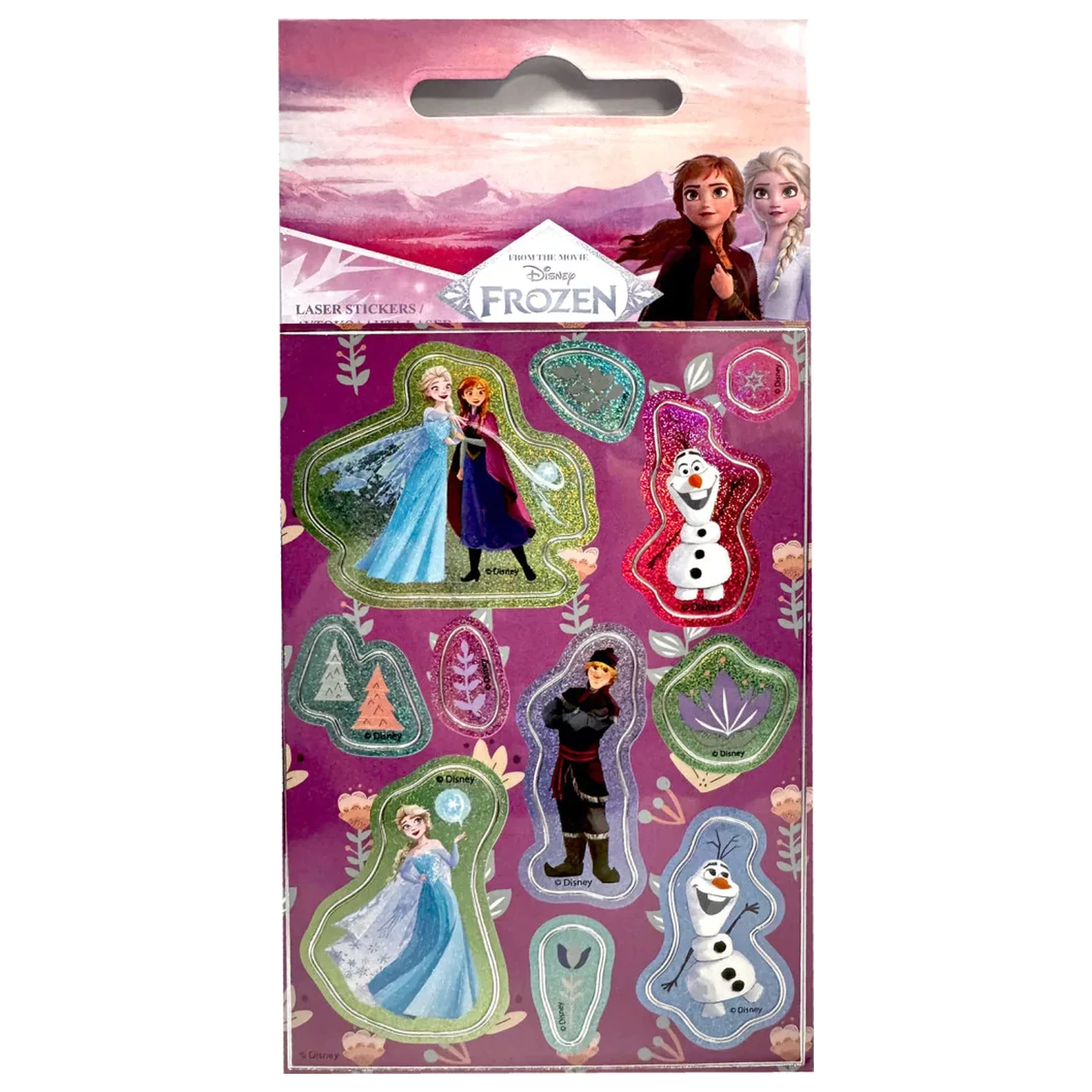 Disney Frozen Snowburst Holographic Súprava nálepiek produktová fotografia