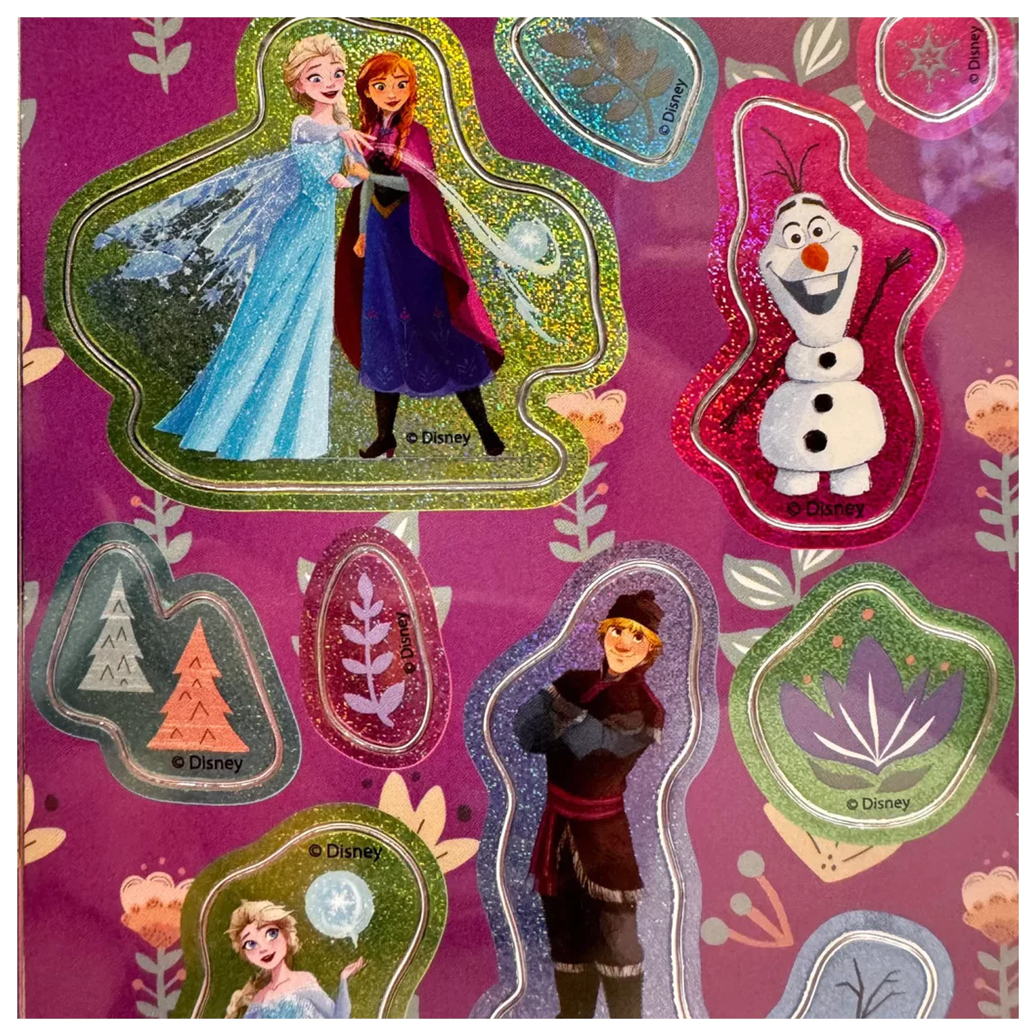 Disney Frozen Snowburst Holographic Súprava nálepiek produktová fotografia