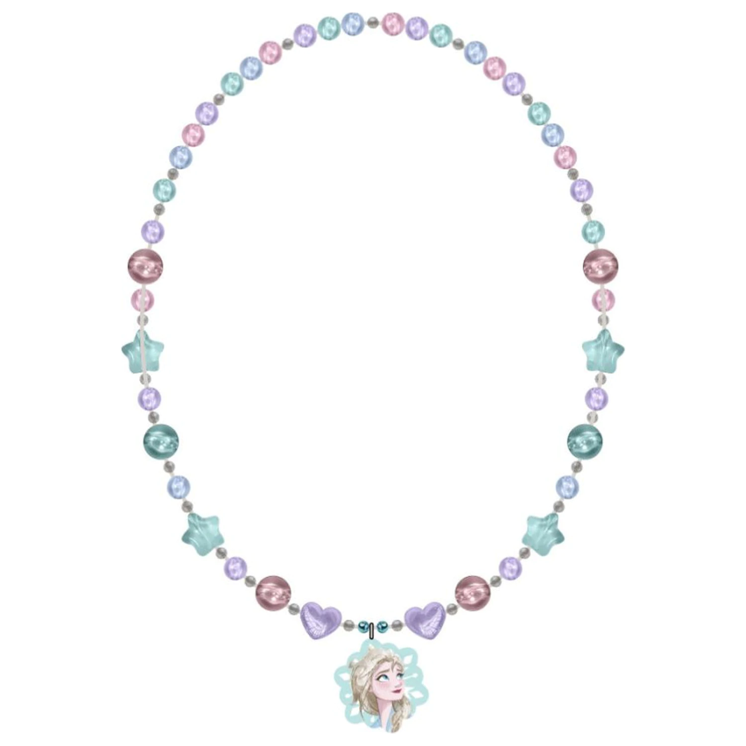 Disney Frozen Snehové vločky korálkový Náhrdelník produktová fotografia