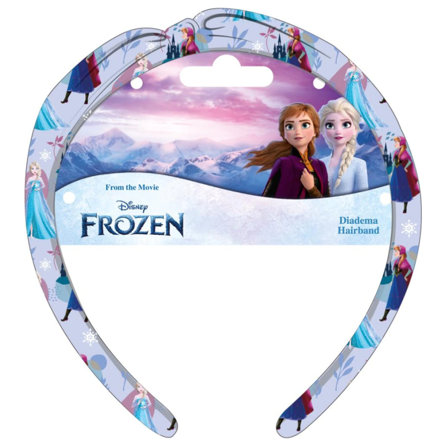 Disney Frozen Spona do vlasov Snowflake produktová fotografia