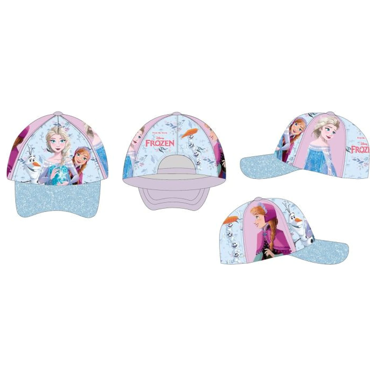 Disney Frozen Snowy Touch detská šiltovka 53 cm produktová fotografia