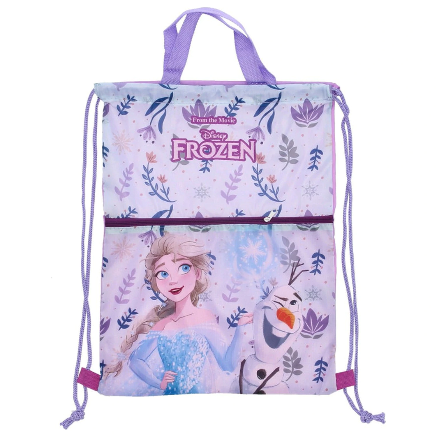 Disney Frozen Sparkle Deluxe taška na telocvik, sťahovacia taška 45 cm produktová fotografia