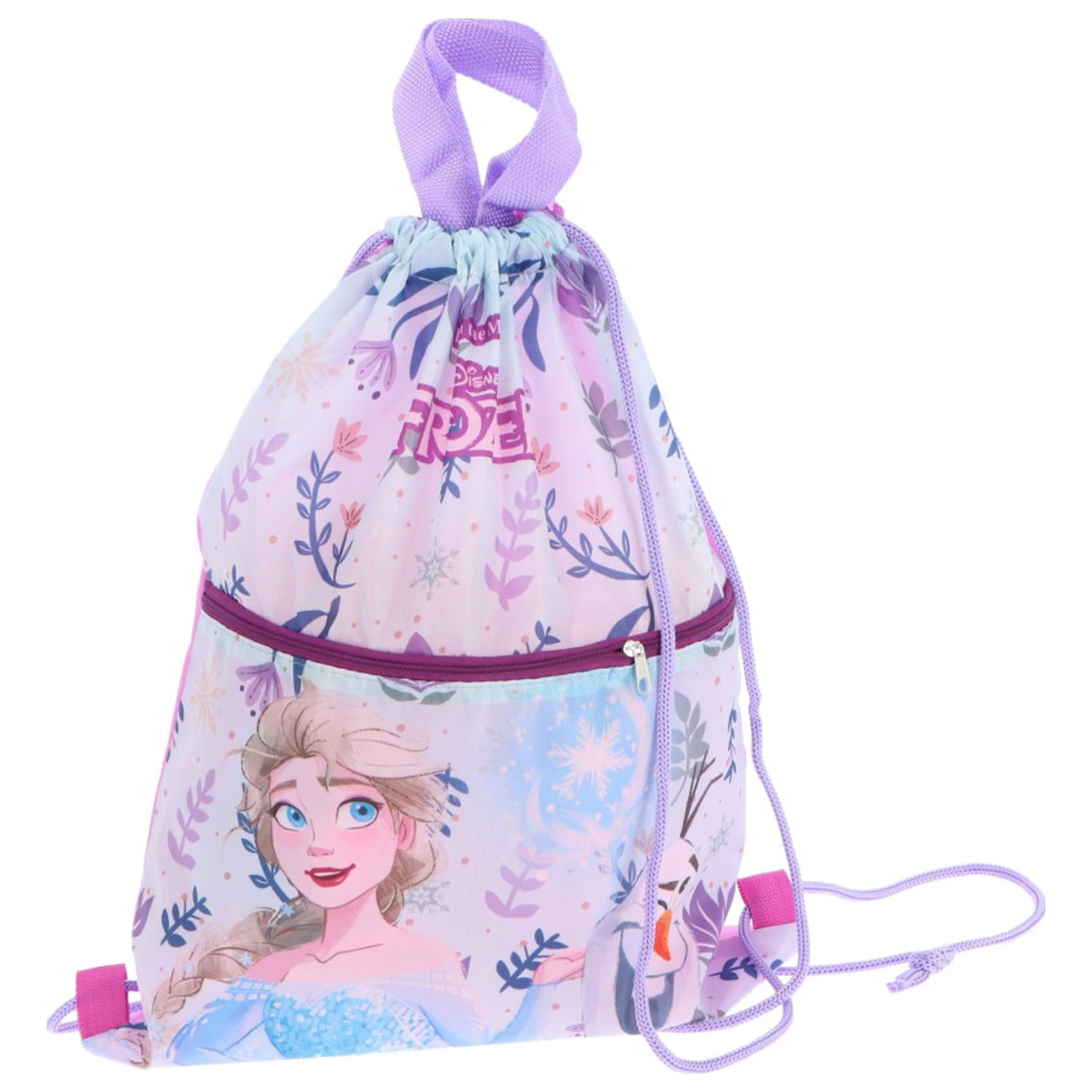 Disney Frozen Sparkle Deluxe taška na telocvik, sťahovacia taška 45 cm produktová fotografia