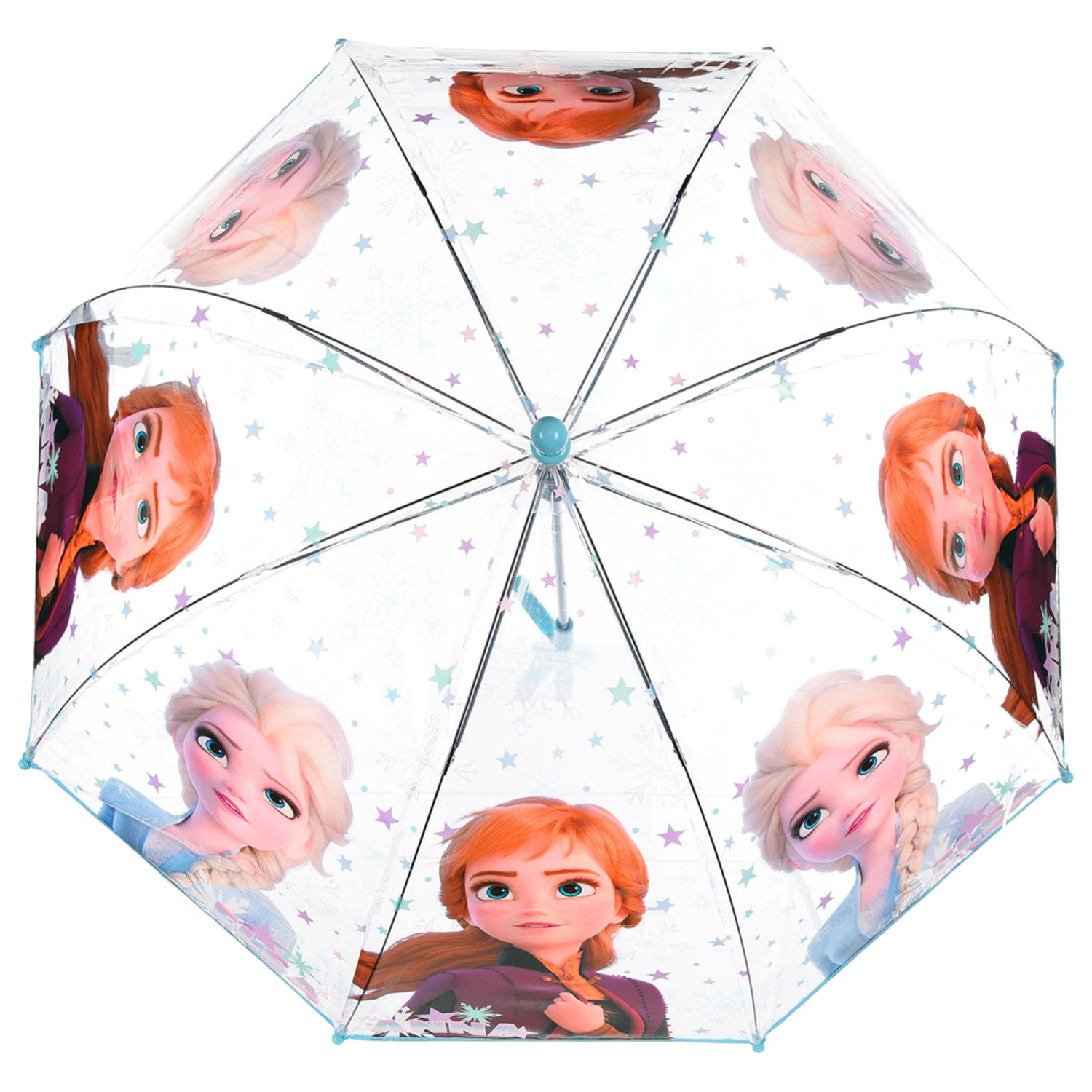 Disney Frozen Stars Detský priehľadný dáždnik produktová fotografia