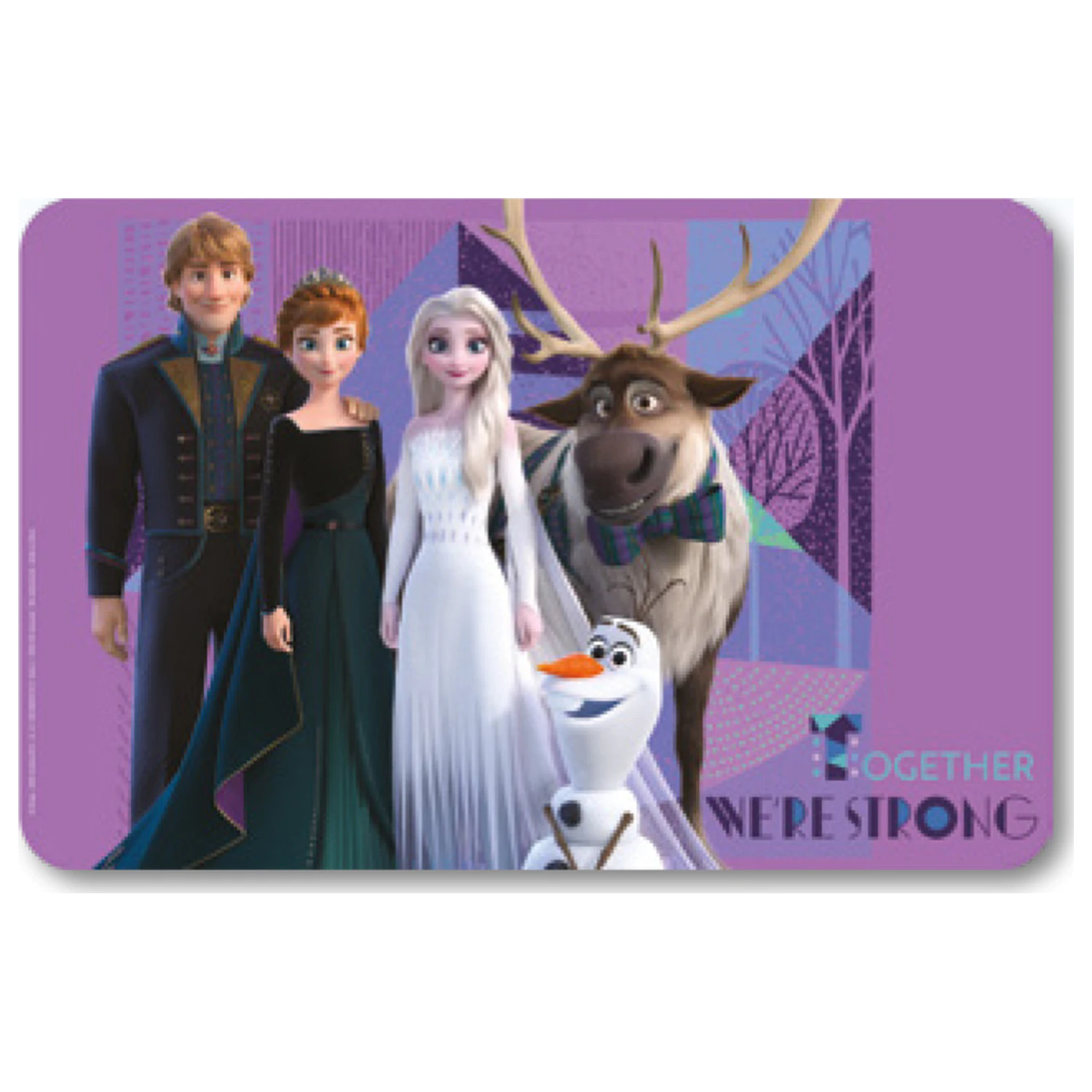 Disney Frozen Pevná podložka na stôl 43x28 cm produktová fotografia