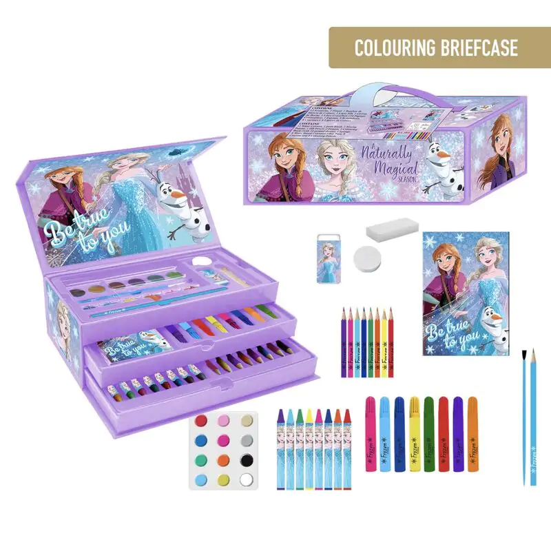 Disney Frozen omaľovánkový peračník produktová fotografia