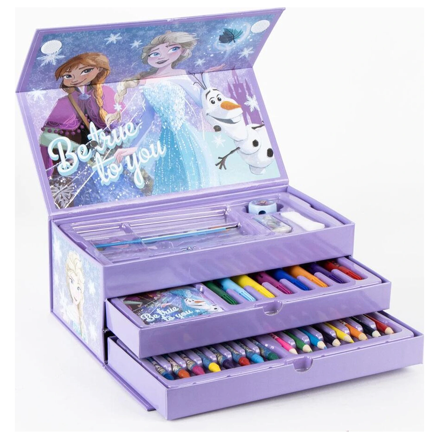 Disney Frozen omaľovánkový peračník produktová fotografia