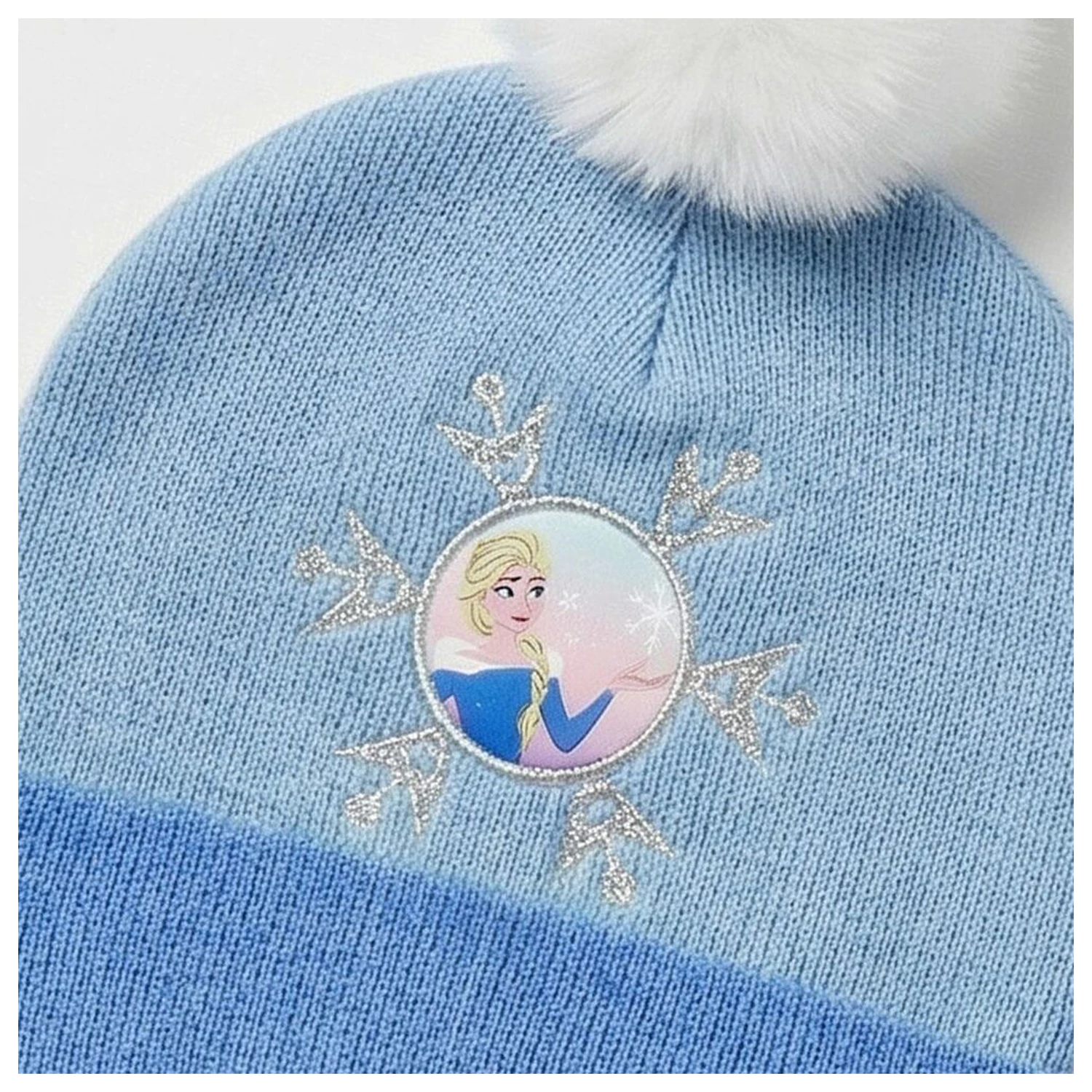 Disney Frozen zimný set kukla čiapka rukavice produktová fotografia