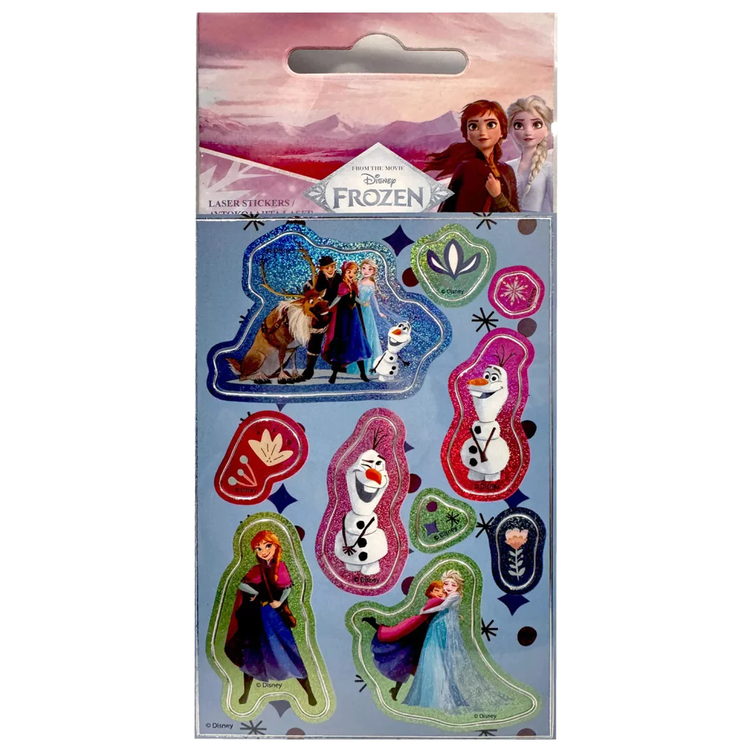Disney Frozen Together Hologram Set nálepiek produktová fotografia