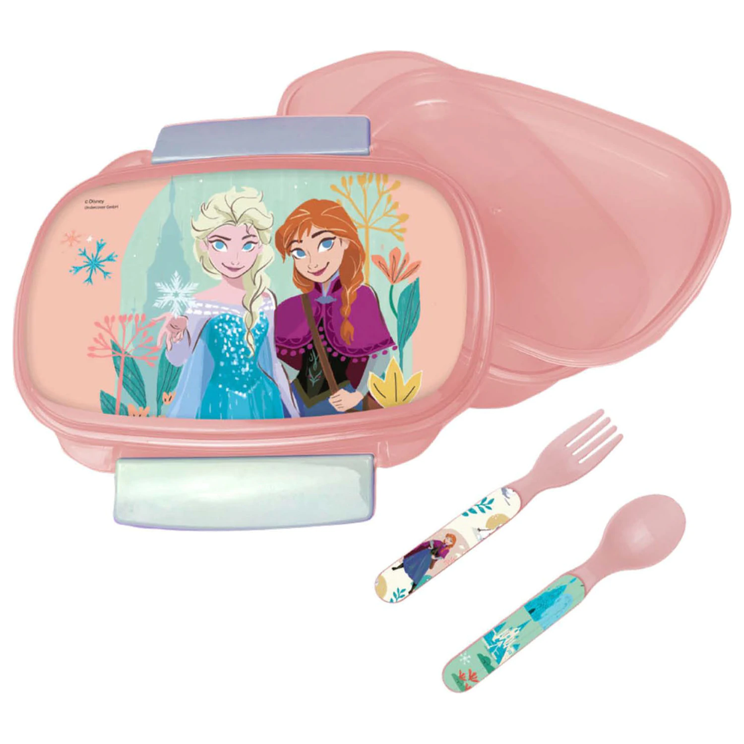 Disney Frozen Together krabička na sendvič + súprava príborov produktová fotografia