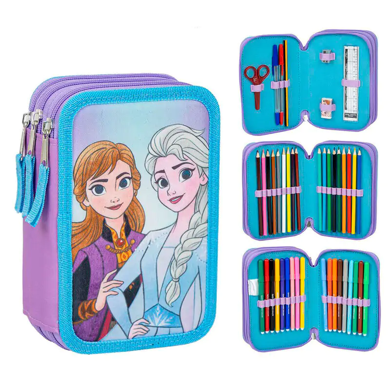 Disney Frozen triple pencil case termékfotó