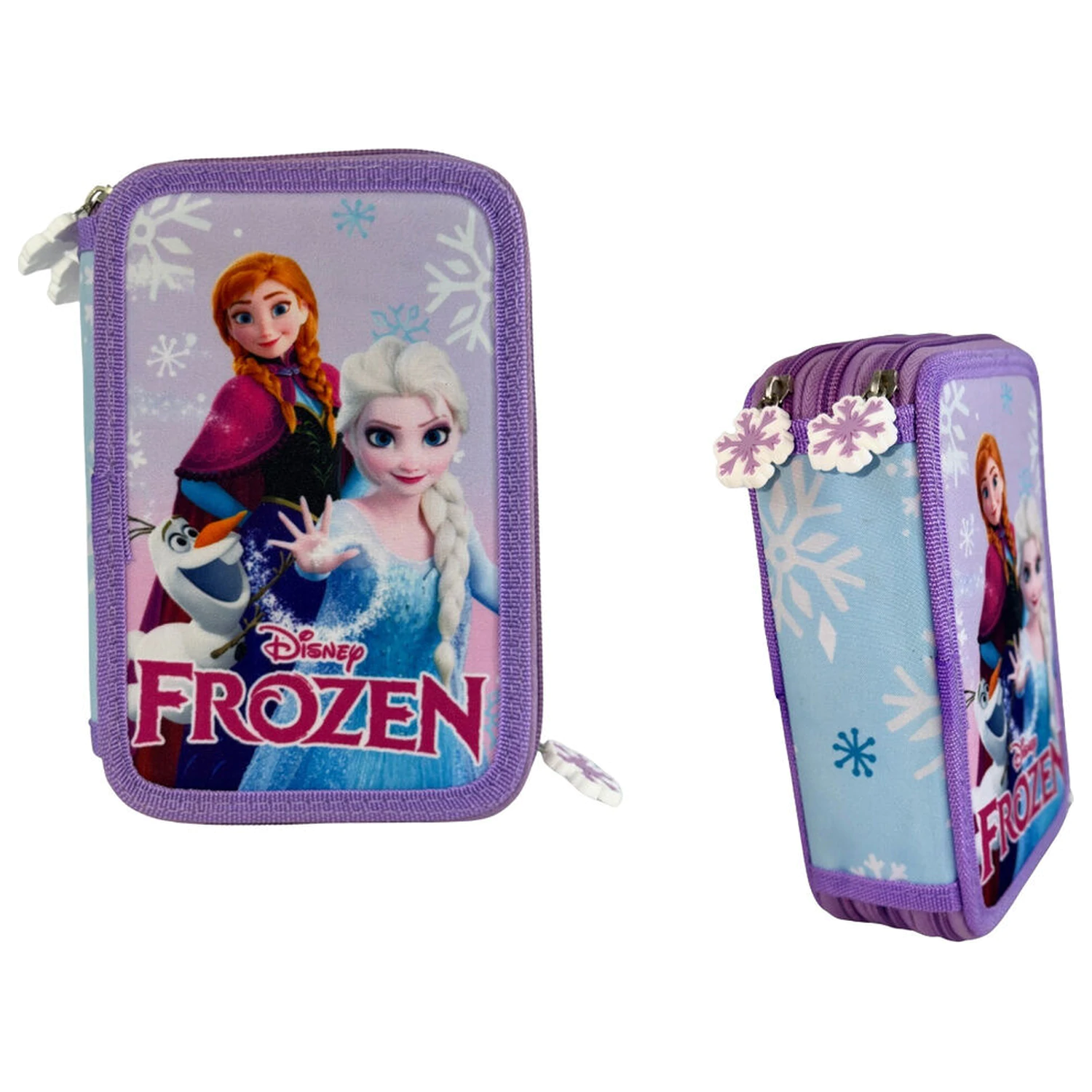 Disney Frozen trojité puzdro na ceruzky produktová fotografia