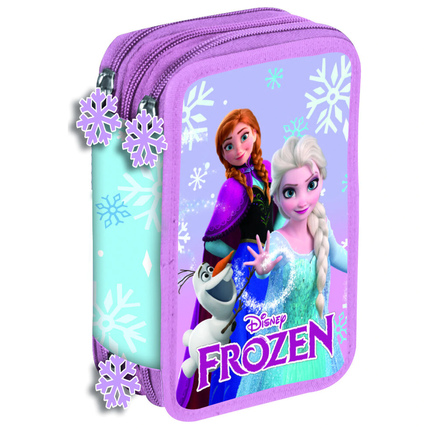 Disney Frozen trojité puzdro na ceruzky produktová fotografia
