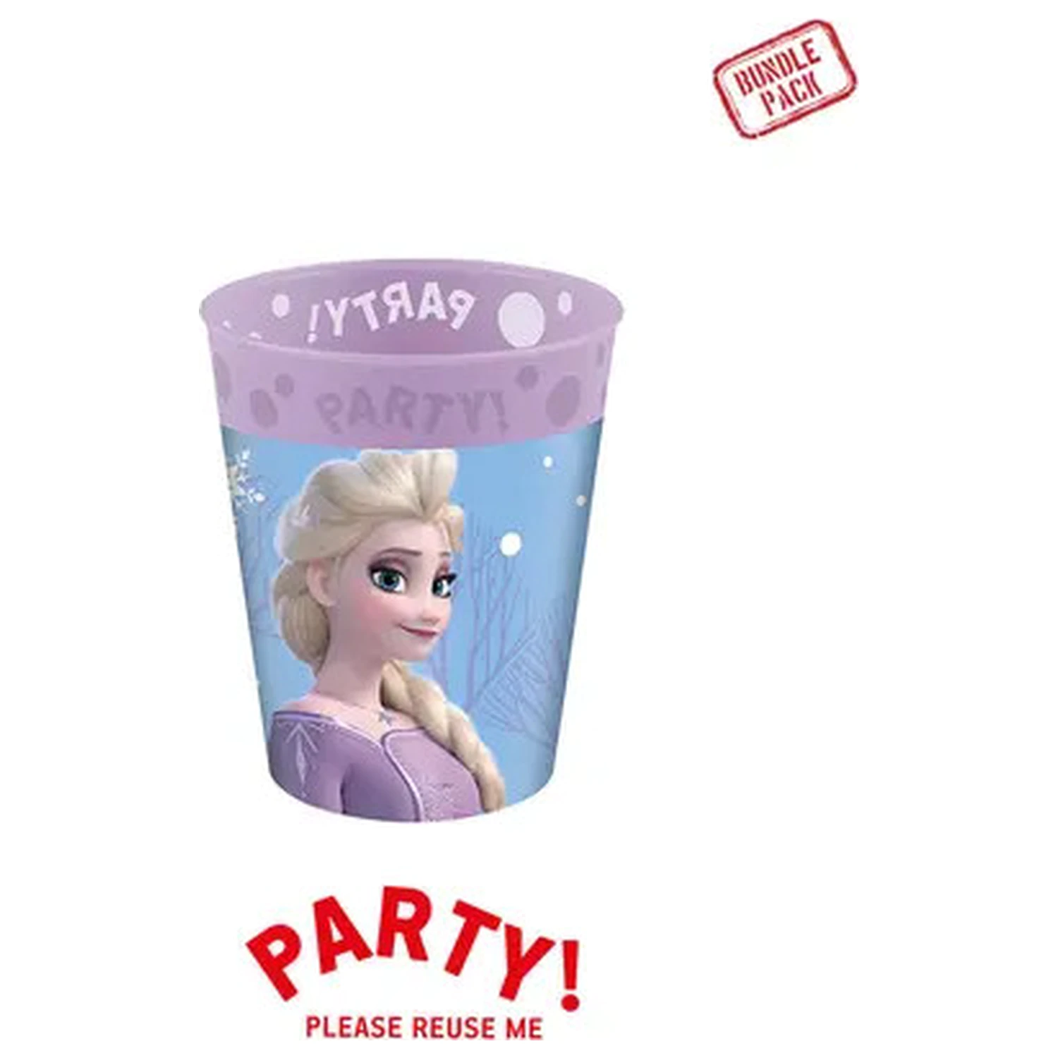Disney Frozen Wind Micro prémiová plastová súprava sklenených pohárov 4 ks 250 ml produktová fotografia