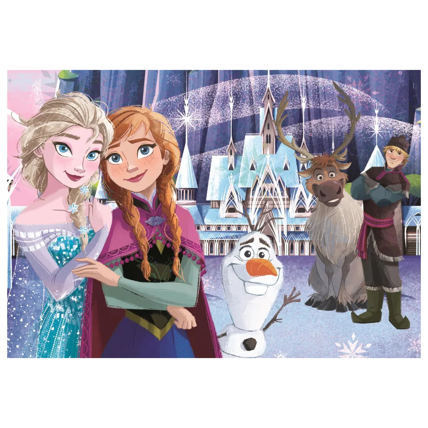 Disney Frozen Zimná Mágia 60 dielne puzzle produktová fotografia
