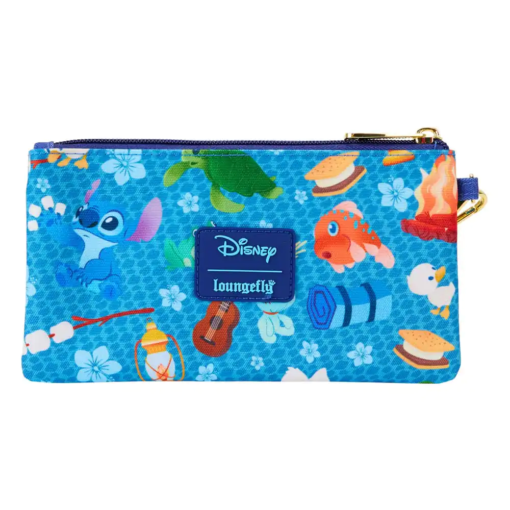 Disney by Loungefly Peňaženka Lilo & Stitch Camping Cuties AOP Wristlet termékfotó