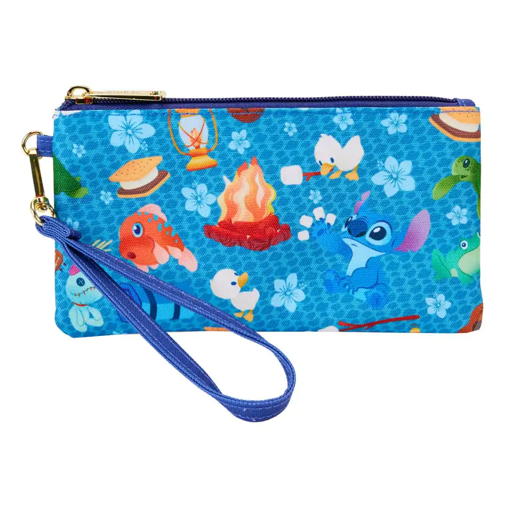 Disney by Loungefly Peňaženka Lilo & Stitch Camping Cuties AOP Wristlet termékfotó