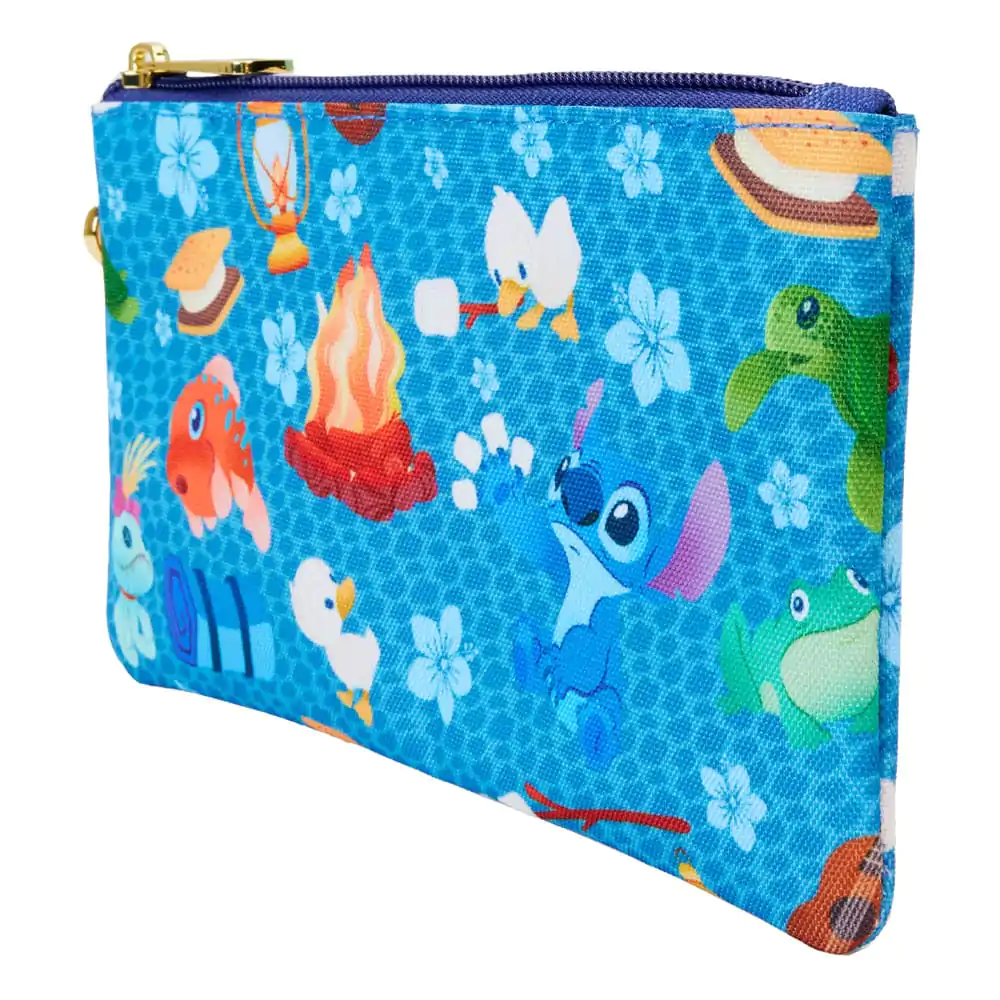 Disney by Loungefly Peňaženka Lilo & Stitch Camping Cuties AOP Wristlet termékfotó